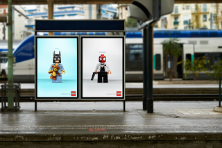 Illustration for article titled Bizarre Lego mash-up would make awesome posters